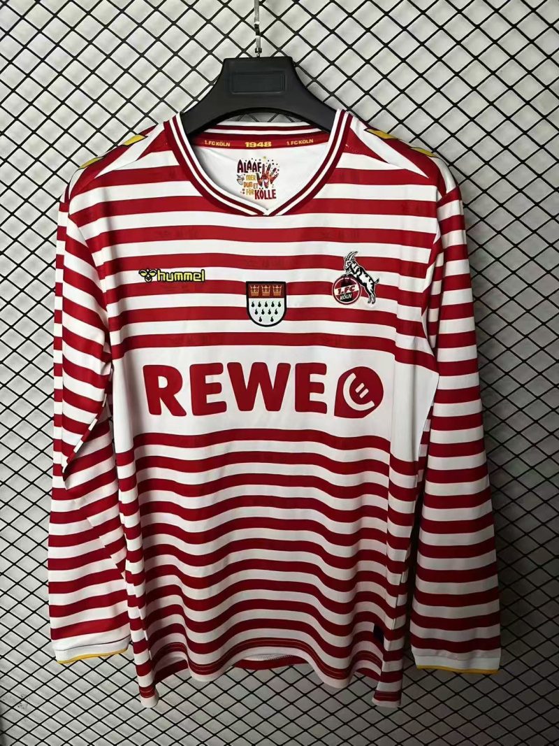 2025/2026 Köln Carnival Long sleeves Football Shirt 1:1 Thai Quality