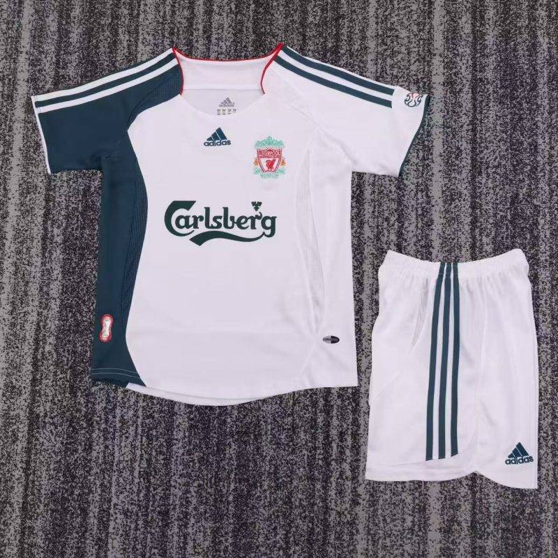 01c2587c119f8bfe98123f95c6a84705 2006/07 Liverpool Away Football Shirt Kids Size 1:1 Thai Quality