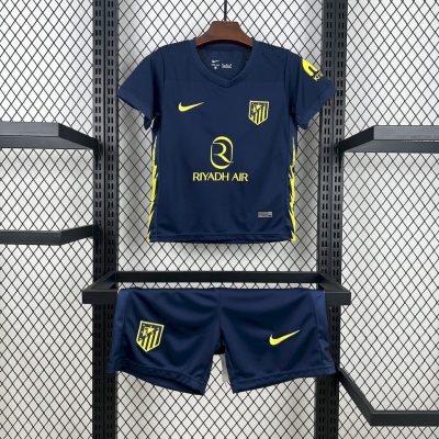 2025/2026 Atletico Madrid Away Football Shirt Kids Size 1:1 Thai Quality