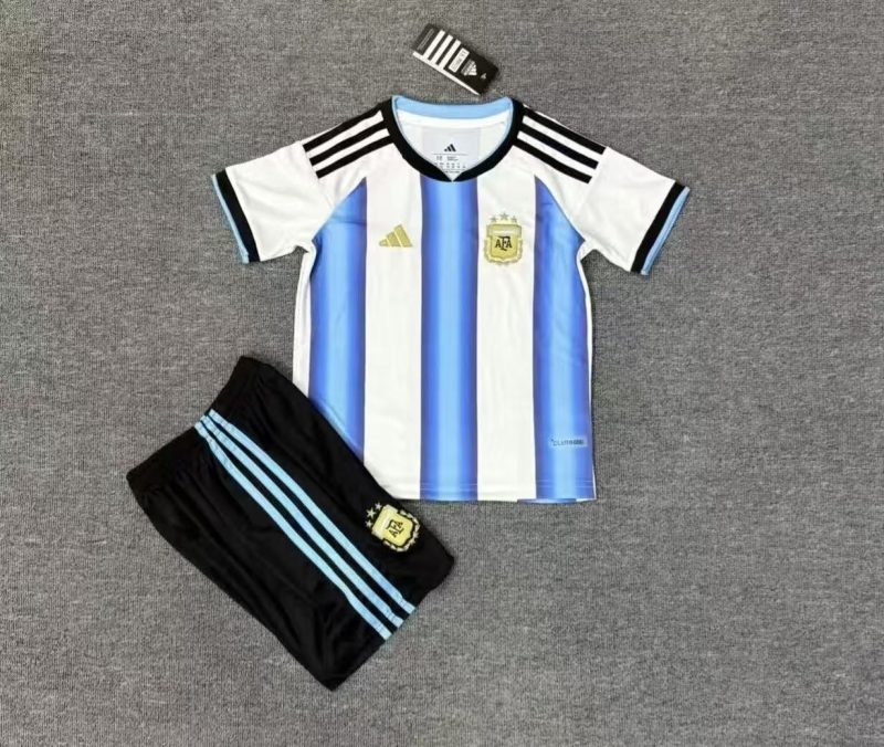 0210fca8edf8667c45df9bc7522b0029 2025 Argentina Home Football Shirt Kids Size 1:1 Thai Quality