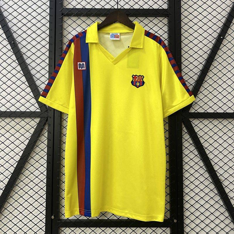 023ba1fc94659e31564b8881a5c135db 1982/1984 Barcelona Away Football Shirt 1:1 Thai Quality