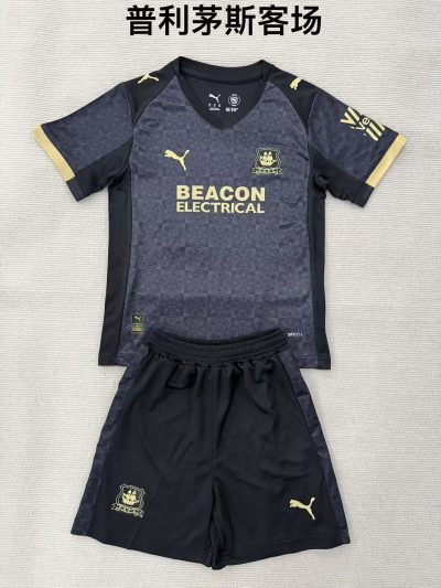 2025/26 Plymouth Argyle Away Football Shirt Kids Size 1:1 Thai Quality