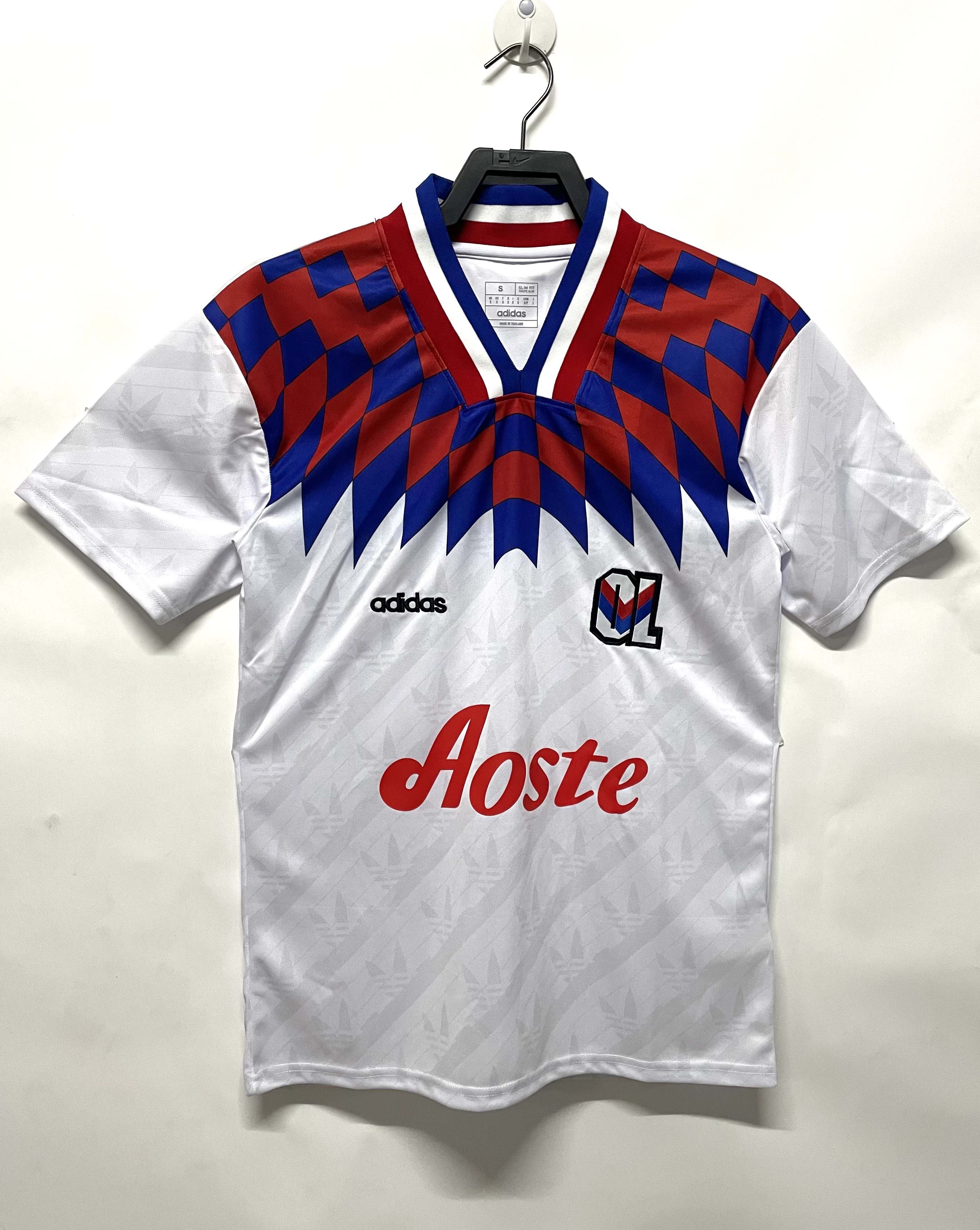 1995/1996 Retro Lyon Home Football Shirt 1:1 Thai Quality