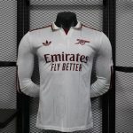 2025/2026 Long Sleeve Player Version Arsenal Third Away Football Shirt 1:1 Thai Quality