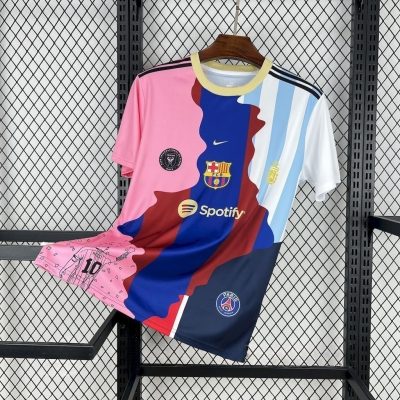 2025/2026 10# Messi Barcelona/Argentina/BL/Inter Miami Football Shirt 1:1 Thai Quality