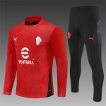 2025/2026 AC Milan Half-Pull Training Suit Football Shirt 1:1 Thai Quality Set