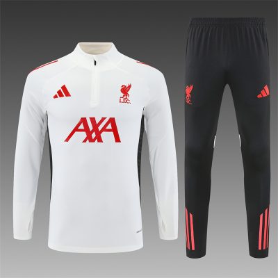 2025/2026 Liverpool Half-Pull Training Suit Football Shirt 1:1 Thai Quality Set