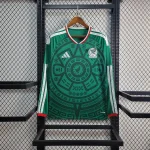 2026 Long Sleeve Mexico Home Football Shirt 1:1 Thai Quality
