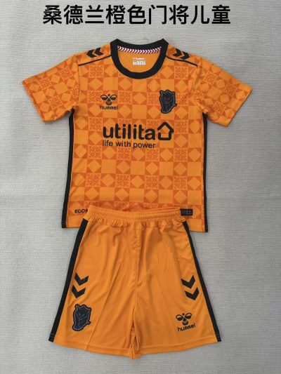 2025/2026  Sunderland Goalkeeper Football Shirt Kids Size 1:1 Thai Quality