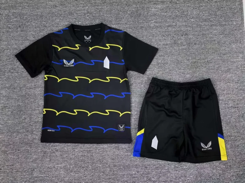 0b54aa216c909d5dc7f0da84832474f2 2025/2026 Everton Third Away Football Shirt Kids Size 1:1 Thai Quality