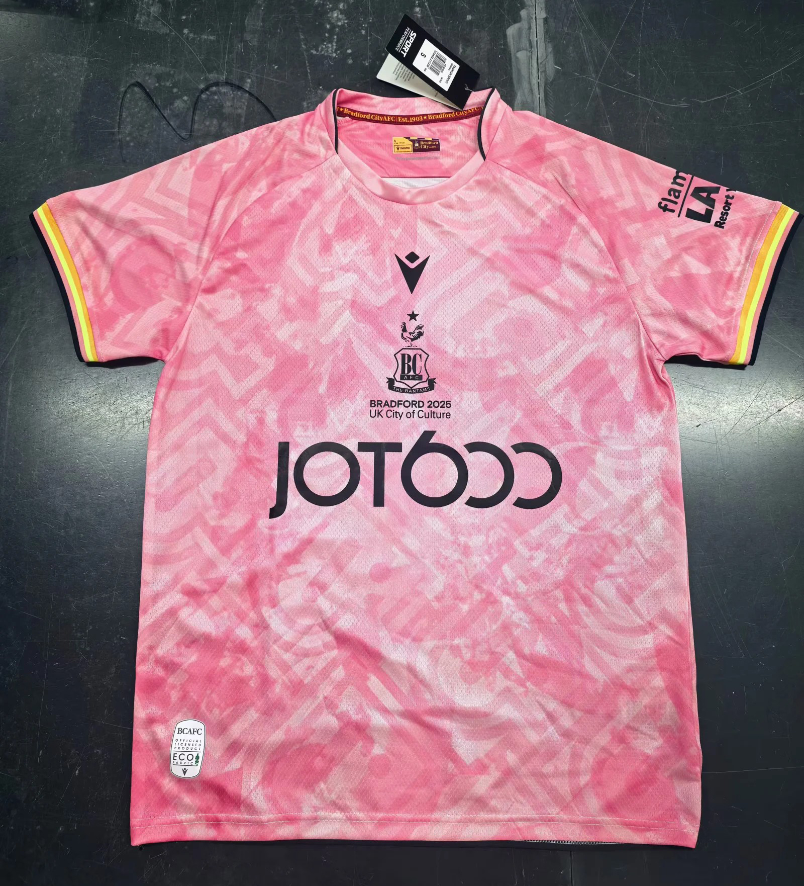 0ca3d4c9cb27d806fd4aaead75e0acb3 2025/2026 Bradford City Third Away Football Shirt 1:1 Thai Quality