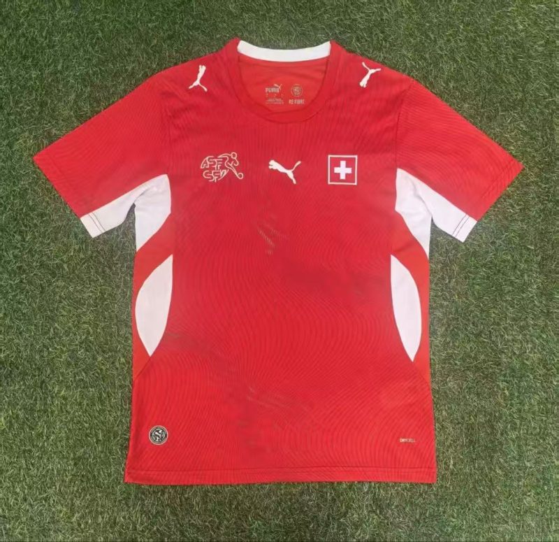 10b6856bacd22082669b4e20d202241a 2025 Switzerland Home Football Shirt 1:1 Thai Quality