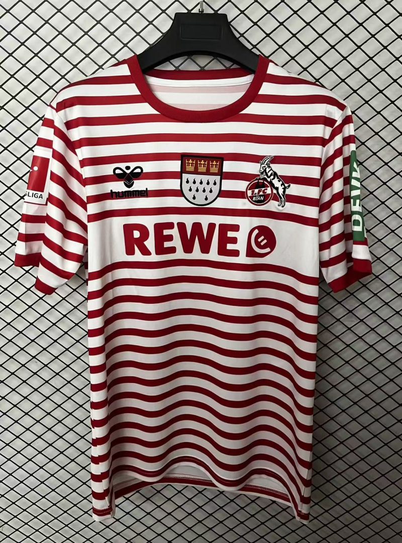 10effc42a77c5df94b97736eb1681292 2025/2026 FC Köln Carnival Football Shirt 1:1 Thai Quality
