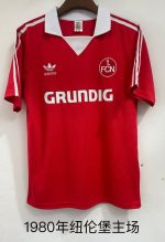 1980 Nuremberg Home Football Shirt 1:1 Thai Quality