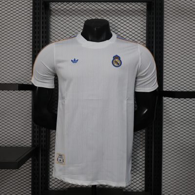 2025/2026 Player Version Real Madrid Casual style Football Shirt 1:1 Thai Quality