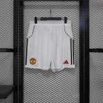 2025/2026 Player Version Manchester United Home Shorts 1:1 Thai Quality