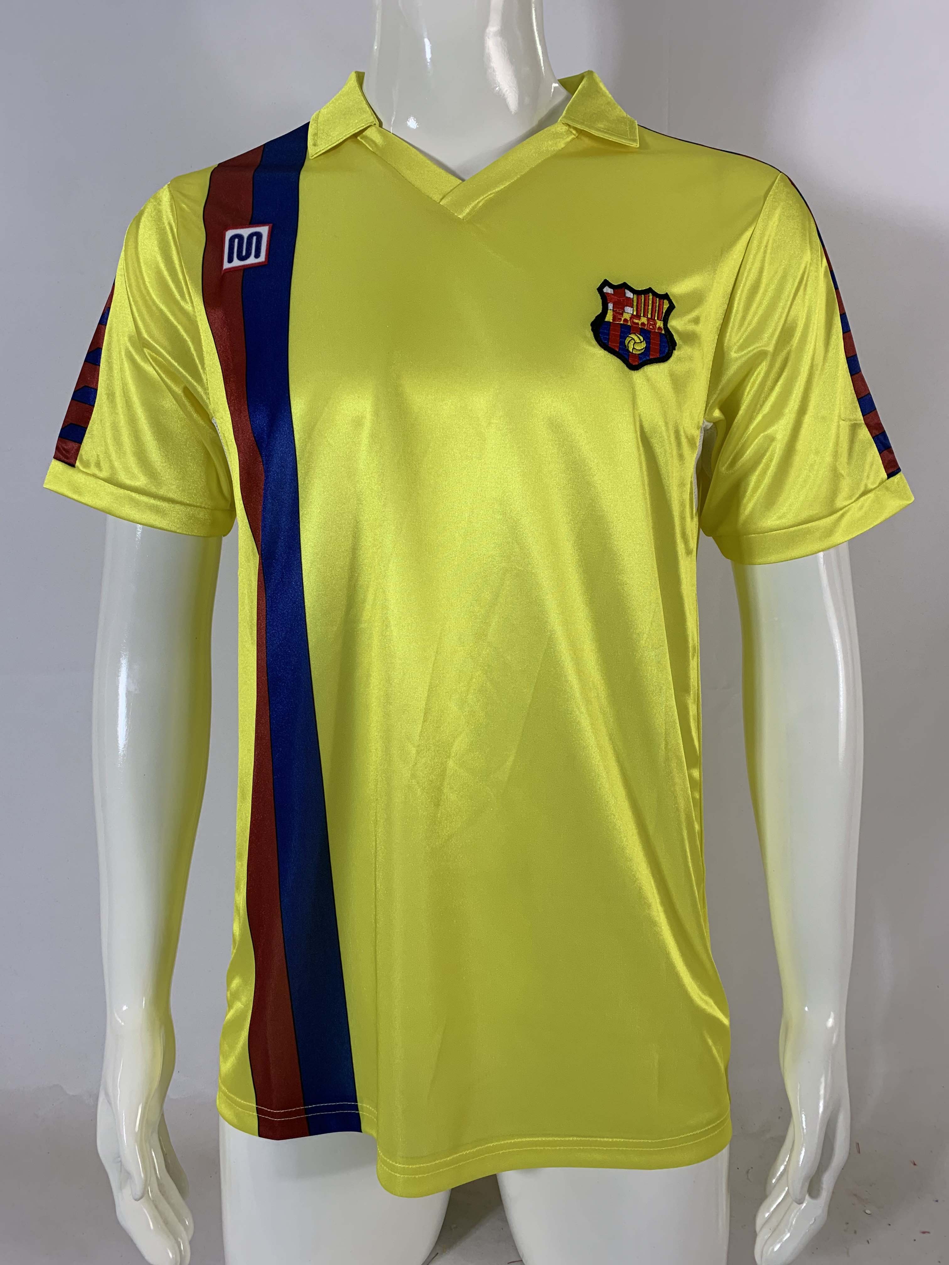 1982/1984 Retro Barcelona Away Football Shirt 1:1 Thai Quality