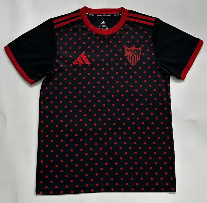 145c9ceffbeb05bfcbcb2c23a20cbc9a 2025/2026 Sevilla Training suit Football Shirt 1:1 Thai Quality