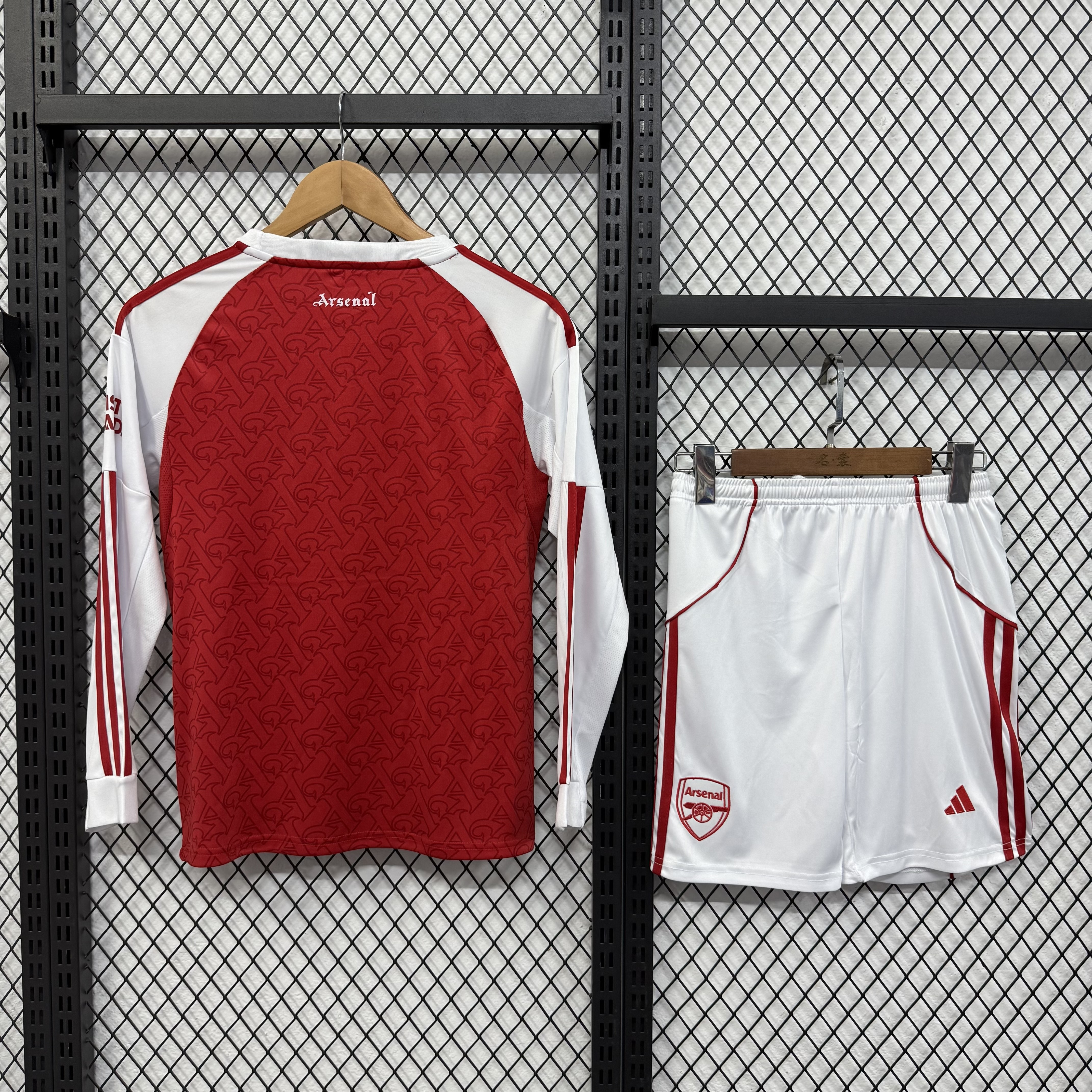 2025/2026 Long Sleeve Arsenal Home Football Shirt Kids Size 1:1 Thai Quality - Image 2
