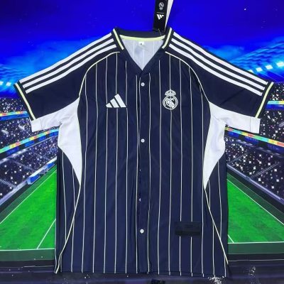 2025/2026 Real Madrid Baseball Shirt 1:1 Thai Quality