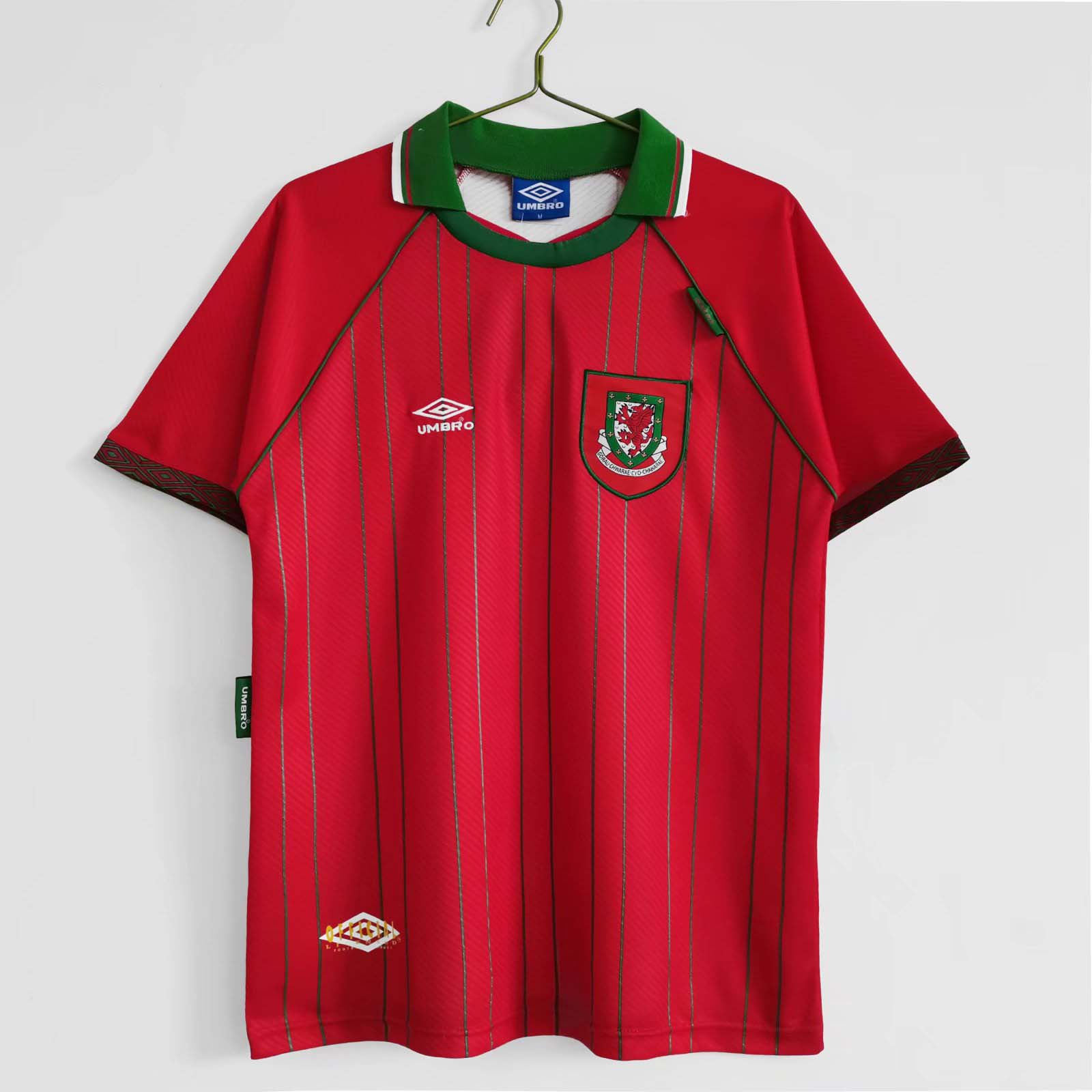 1994/1996 Retro Wales Home Football Shirt 1:1 Thai Qualit