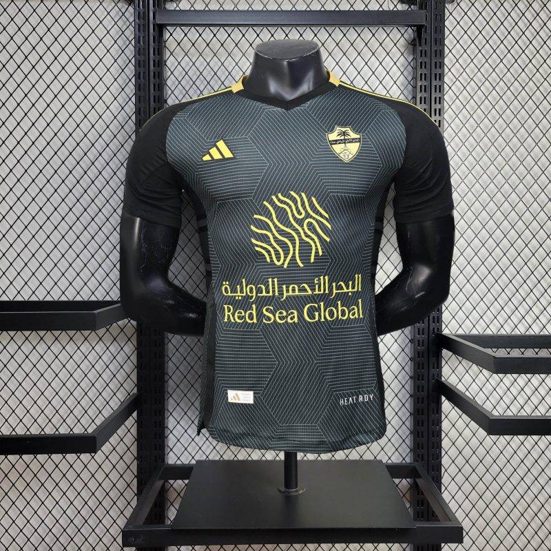 15daf10cda5c7f01fa4ae229084c27ac 2024/2025 Player Version Al Ahli SFC Away Football Shirt 1:1 Thai Quality