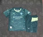 2025/2026 Manchester City Fourth Football Shirt Kids Size 1:1 Thai Quality