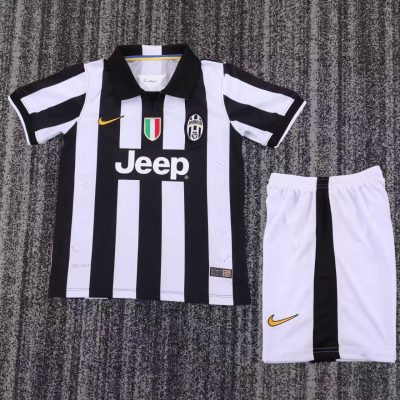 2014/15 Juventus Home Football Shirt Kids Size 1:1 Thai Quality