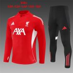 2025/2026 Liverpool Half-Pull Training Suit Football Shirt Kids Size