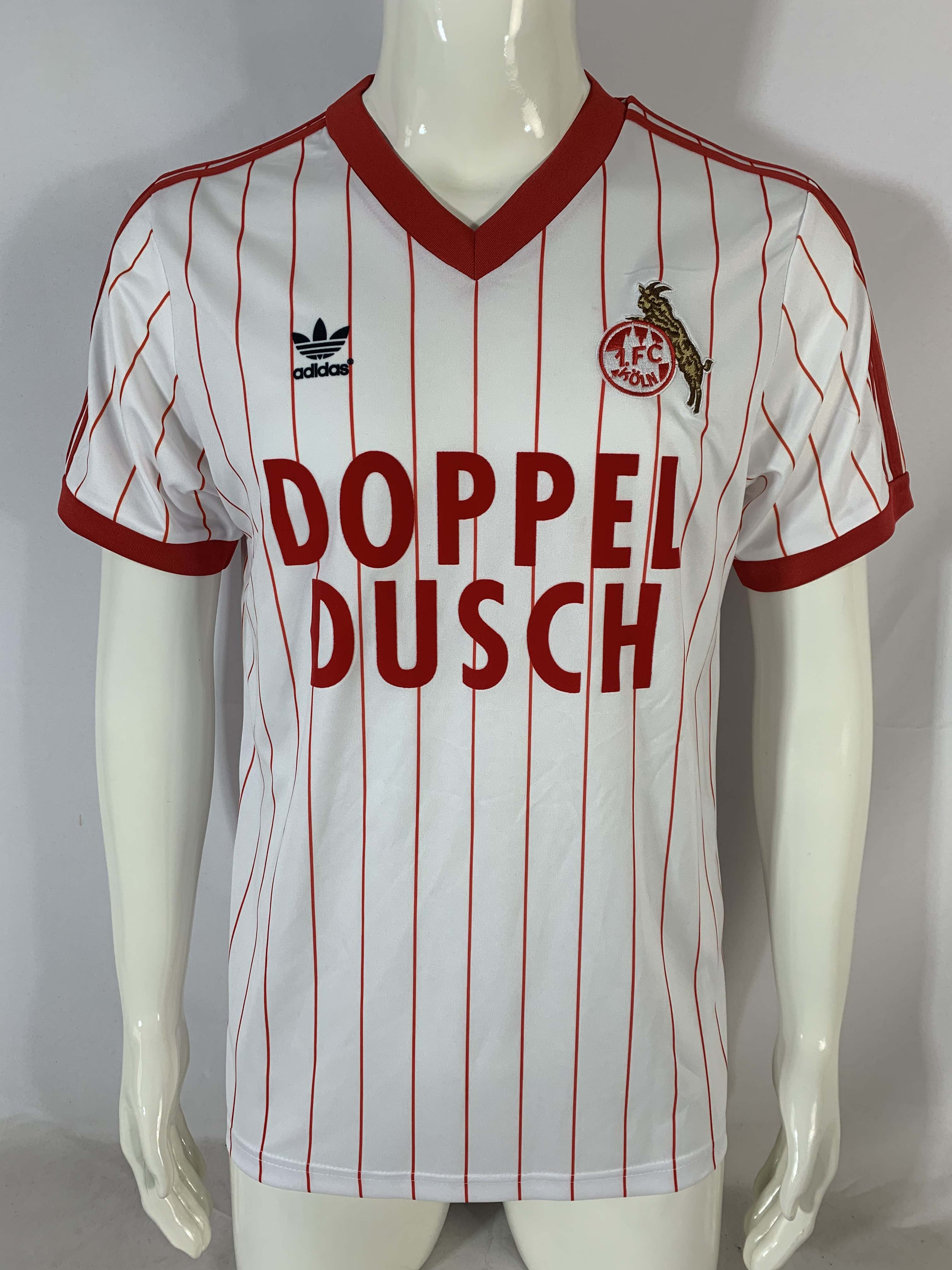 1982/1983 Retro FC Köln Home Football Shirt 1:1 Thai Quality