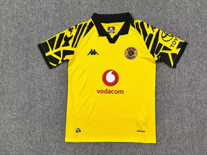 1ab6687b032eb6b2c5585a4c7a166009 2025/2026 Kaizer Chiefs Home Football Shirt 1:1 Thai Quality