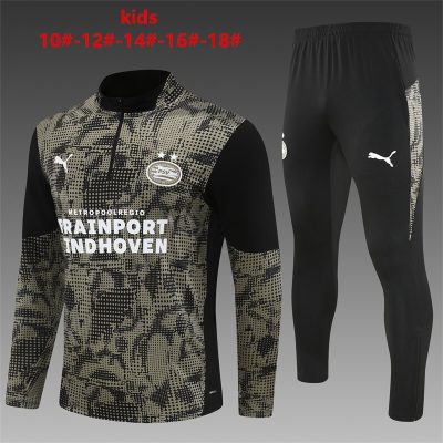 25/26 Eindhoven Half-Pull Training Suit Football Shirt Kids Size