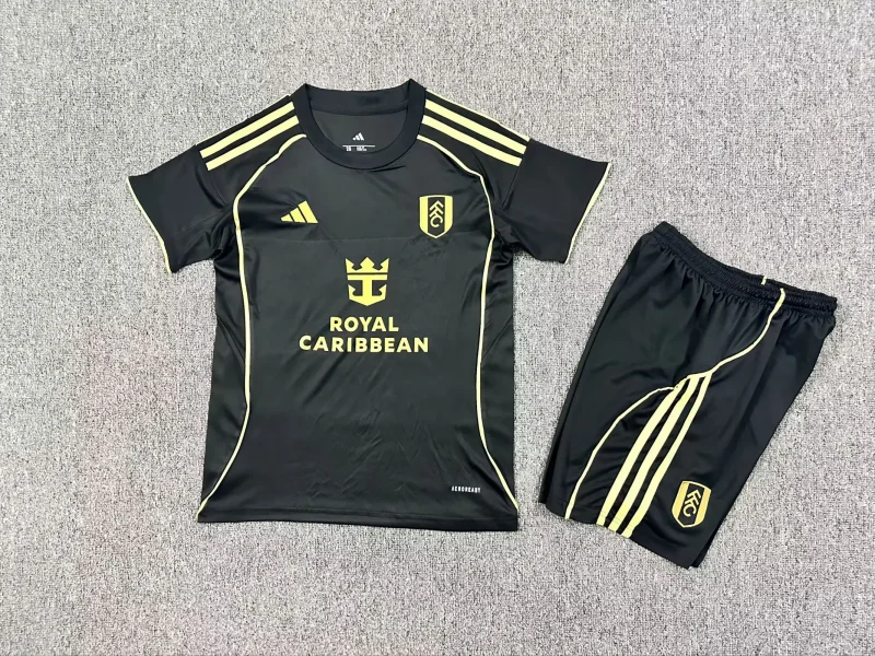 1be674ed66b1cf8f87c1045252417893 2025/2026 Fulham Third Away Football Shirt Kids Size 1:1 Thai Quality