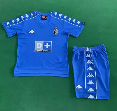 1999/00 Juventus Away Football Shirt Kids Size 1:1 Thai Quality