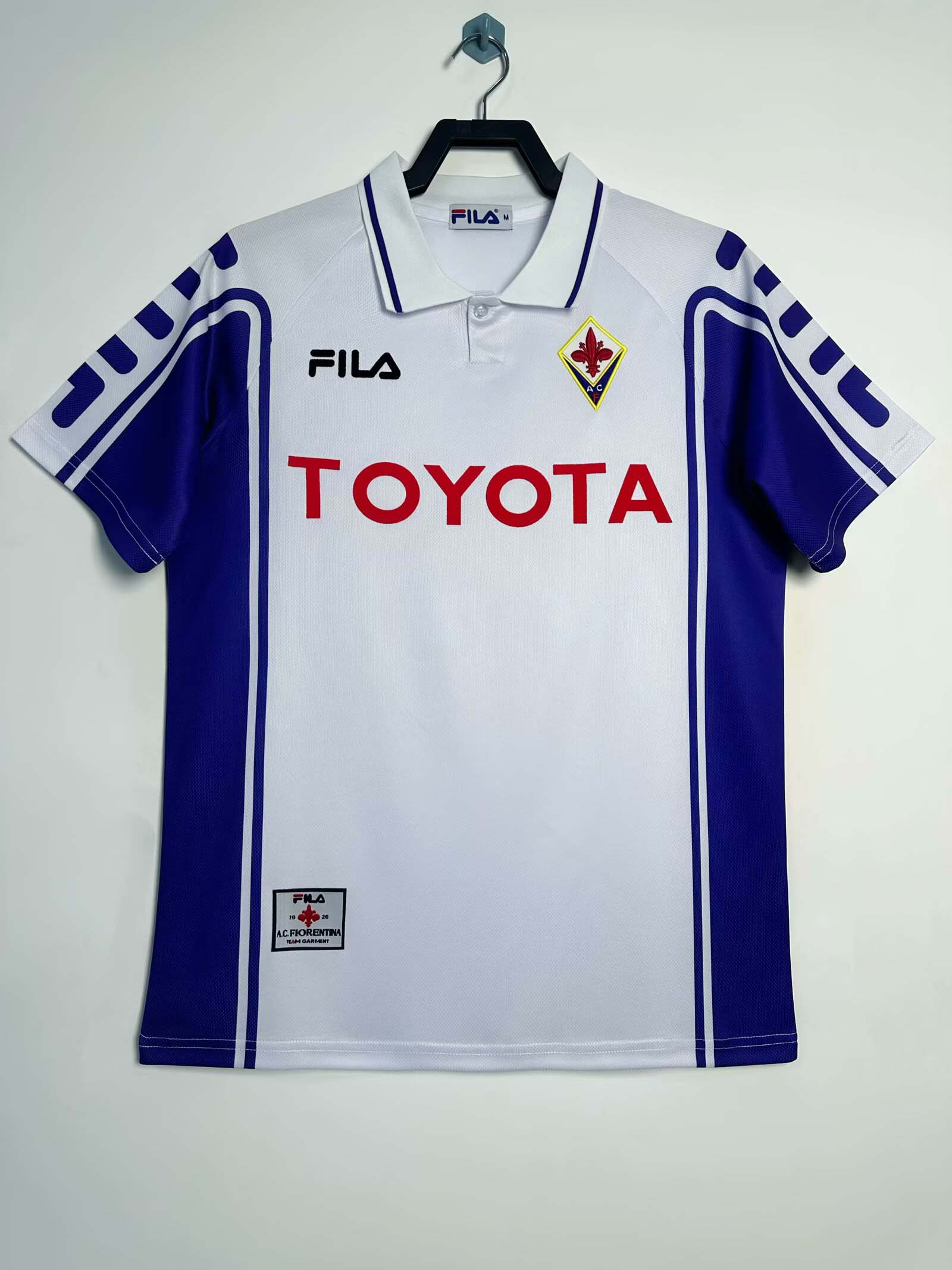 1999/2000 Retro Fiorentina Away Football Shirt 1:1 Thai Quality