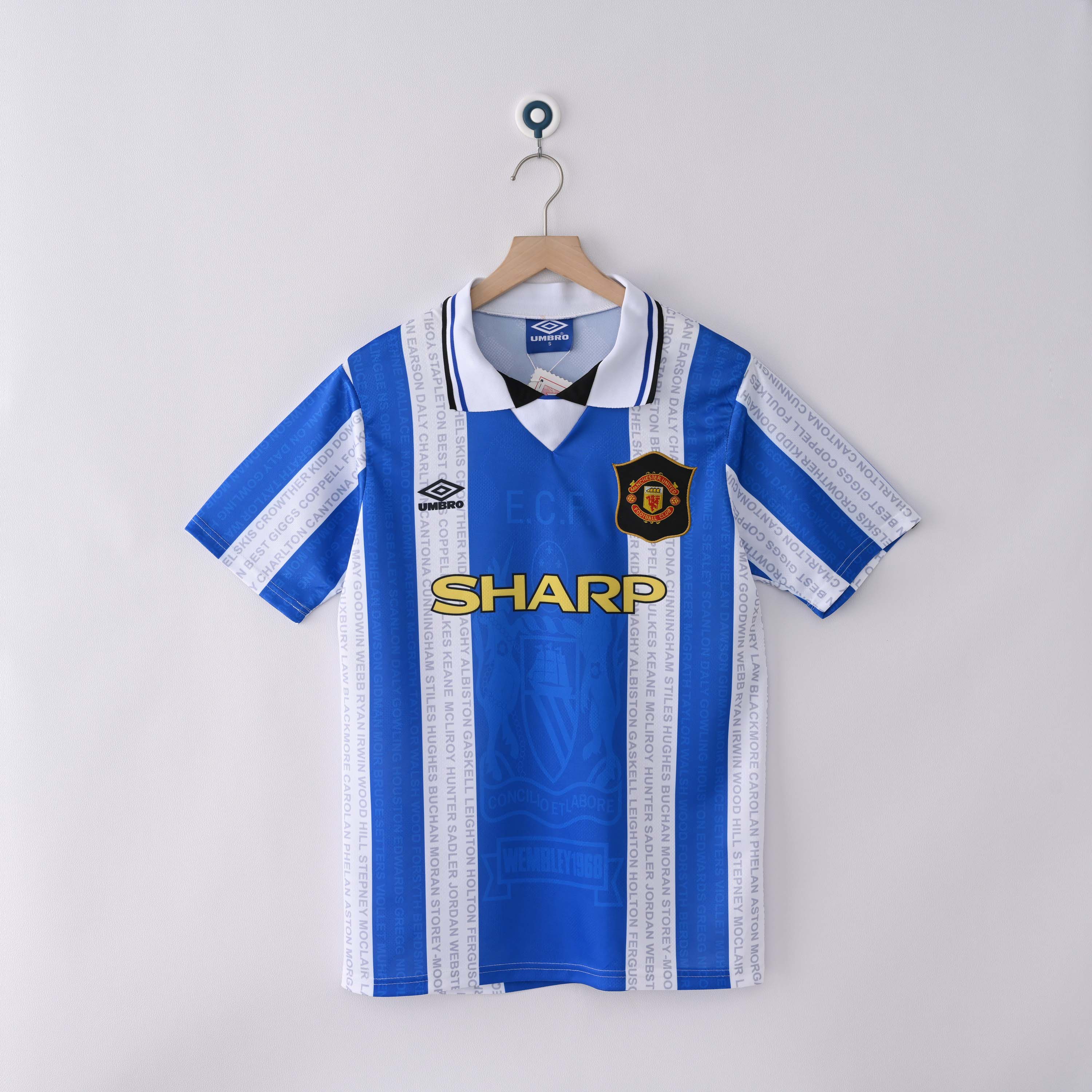 1994/1996 Retro Manchester United Third Away Football Shirt 1:1 Thai Quality