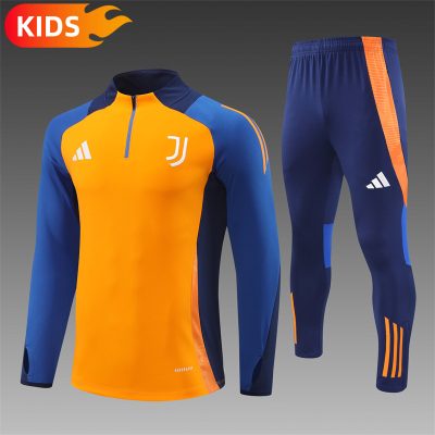 2025/2026 Juventus Half-Pull Football Shirt Kids Size