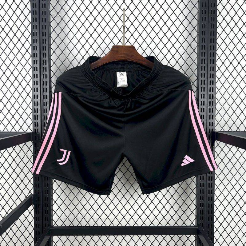 1e1eac6e70afc1d11c7ed4be9982eada 2025/2026 Juventus Home Black Shorts 1:1 Thai Quality