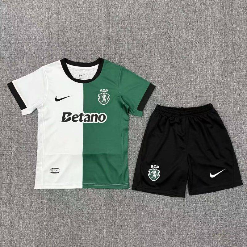 1e8fe6fa0e9ac675a4ae6c3cd60ea60d 2025/2026 Sporting Lisbon Special Edition Football Shirt Kids Size 1:1 Thai Quality