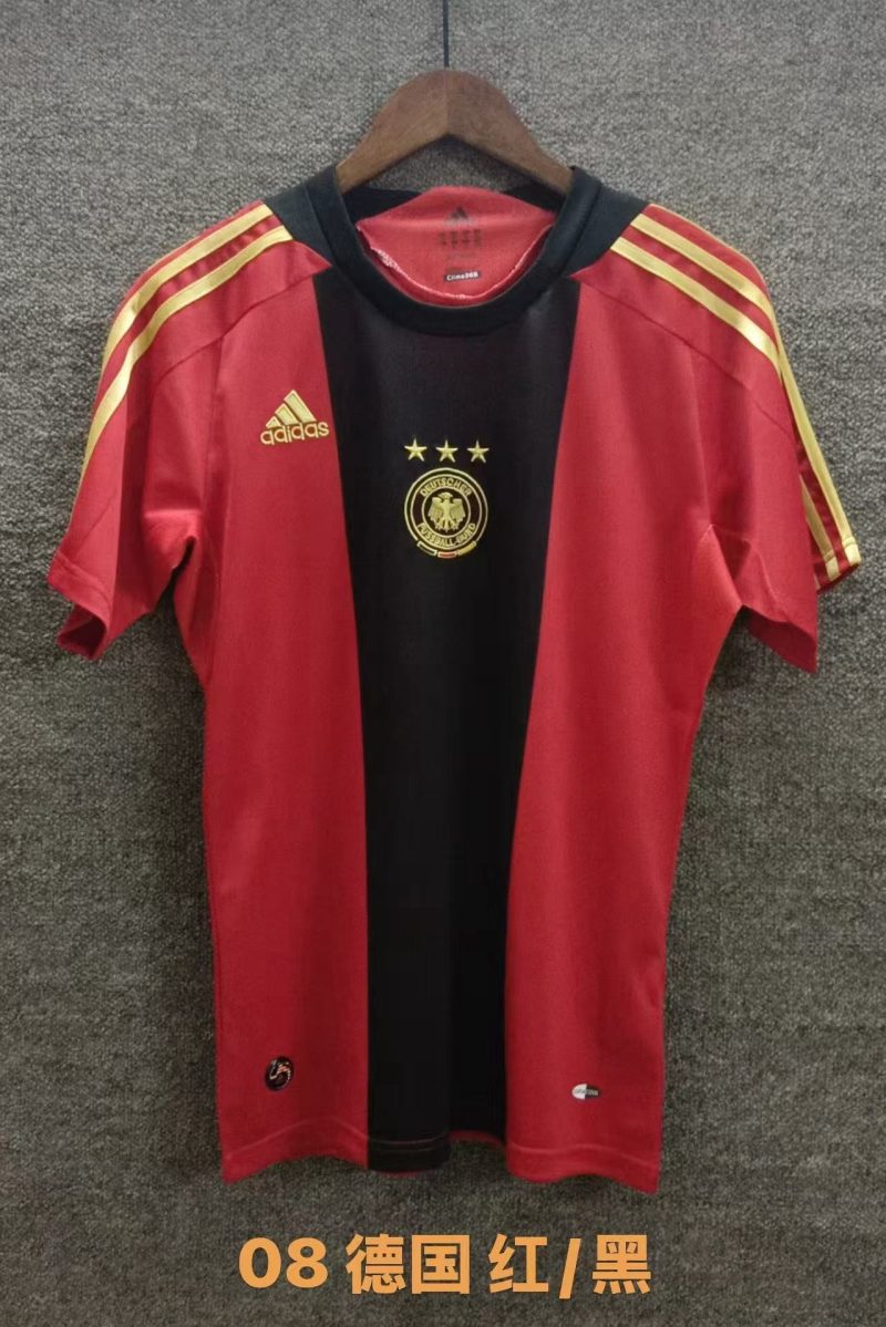 1fcf23b85b6007a101664fcb1612750d 2008 Retro Germany Away Football Shirt 1:1 Thai Quality