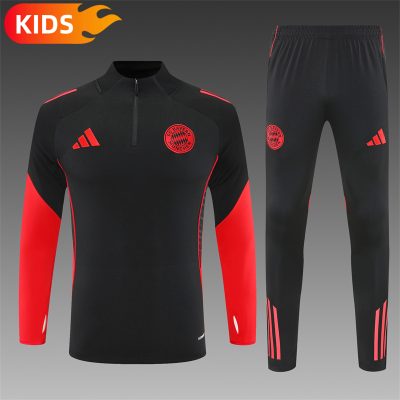 2025/2026 BM Half-Pull Training Wear Football Shirt Kids Size