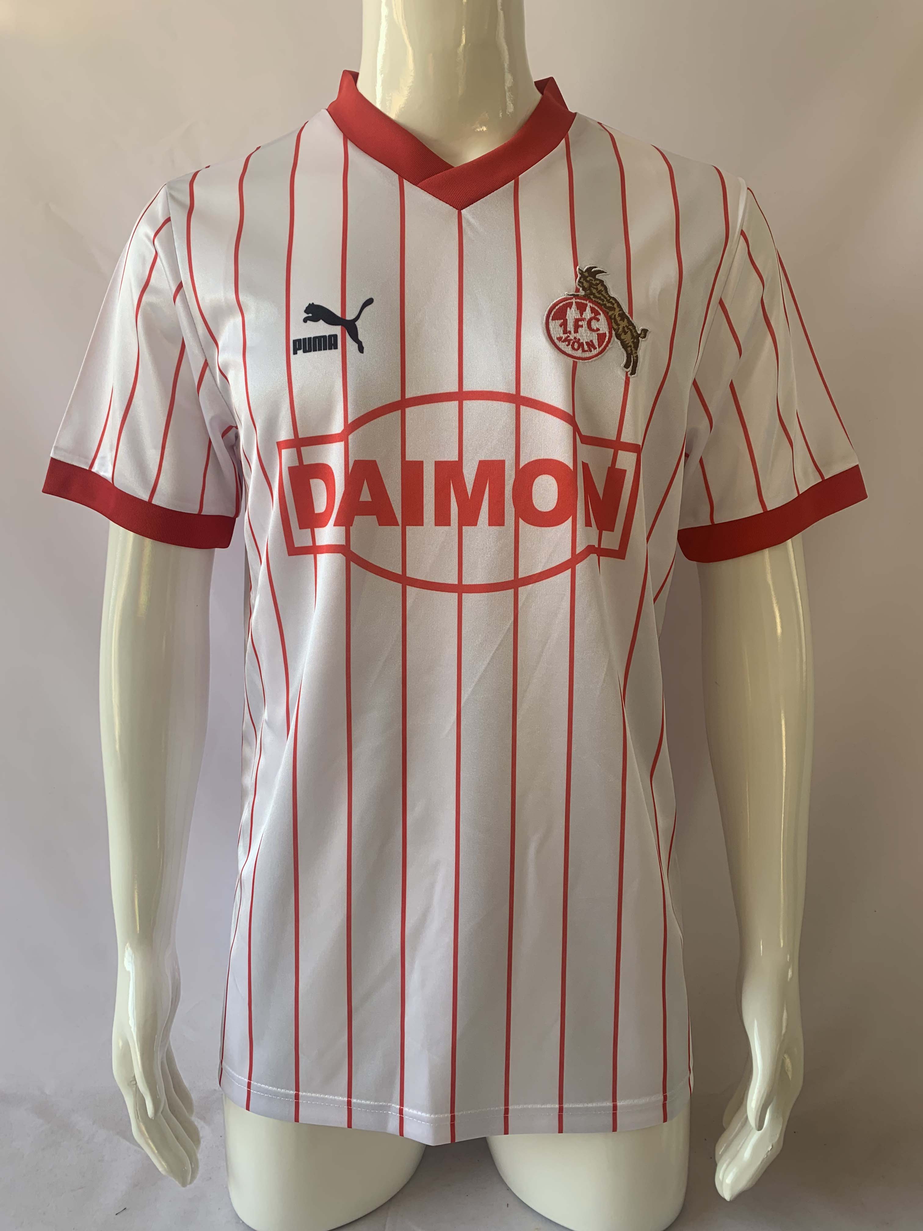 1985/1986 Retro FC Köln Home Football Shirt 1:1 Thai Quality