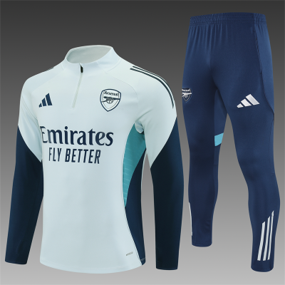 2025/2026 Arsenal Half-Pull Training Suit Football Shirt 1:1 Thai Quality Set