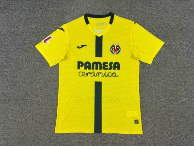 2025/2026 Villarreal Home Football Shirt 1:1 Thai Quality
