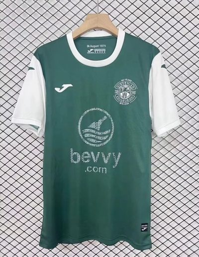 2025/2026 Hibernian Home Football Shirt 1:1 Thai Quality