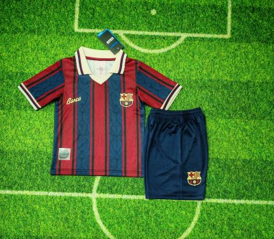 2025/2026 Barcelona 125th Anniversary Edition Kids Football Shirt 1:1 Thai Quality