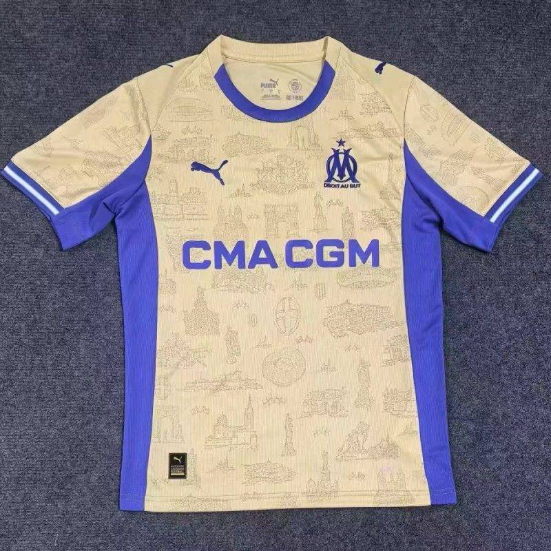 2025/2026 Marseille Fourth  Football Shirt 1:1 Thai Quality