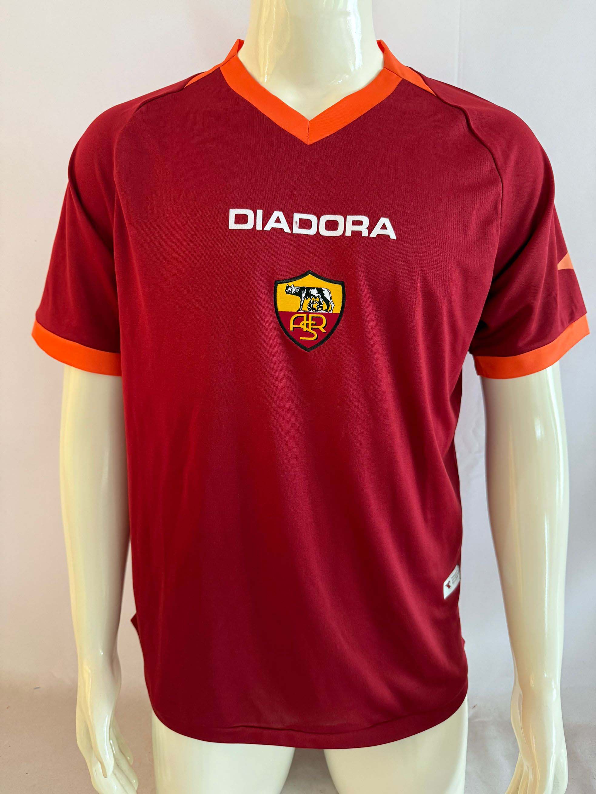 2006/2007 Retro AS Roma Home Football Shirt 1:1 Thai Quality