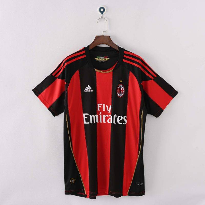 2010/2011 Retro AC Milan Home Football Shirt 1:1 Thai Quality