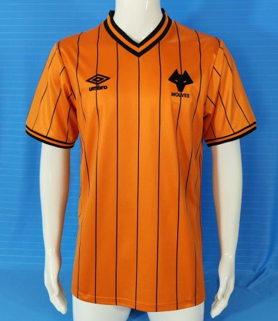 1985/1986 Retro Wolverhampton Wanderers Home Football Shirt 1:1 Thai Quality